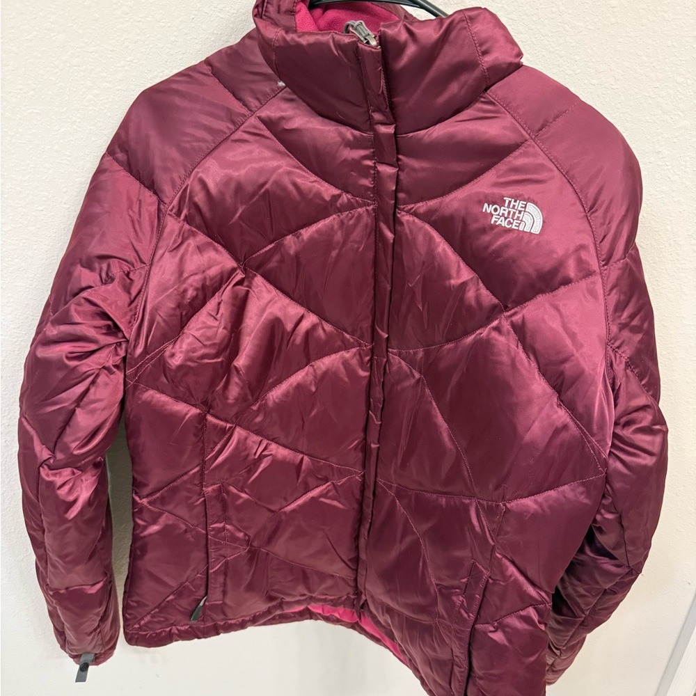 The North Face Burgundy Jacket